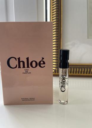 Парфюмированная вода для женщин chloe chloe пробник оригинал 1.2 мл1 фото