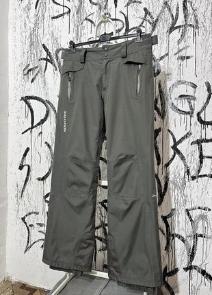 Salomon чоловічі лижні штани, оригінал, зимові, зручні, активний відпочинок, утеплені3 фото