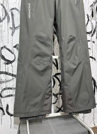 Salomon чоловічі лижні штани, оригінал, зимові, зручні, активний відпочинок, утеплені6 фото