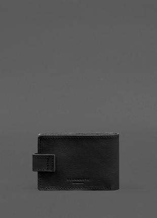 Шкіряна обкладинка-портмоне для посвідчення учасника бойових дій (убд картонний документ) чорна5 фото