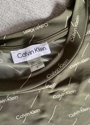 Calvin klein платье миди женская лето 46/484 фото