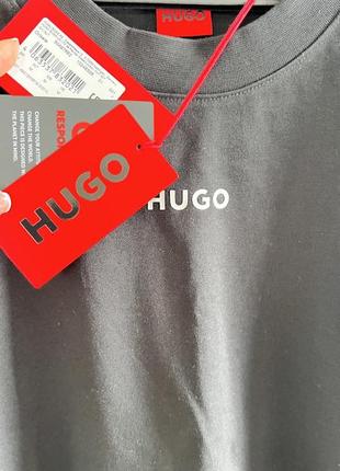 Бавовняна футболка hugo5 фото