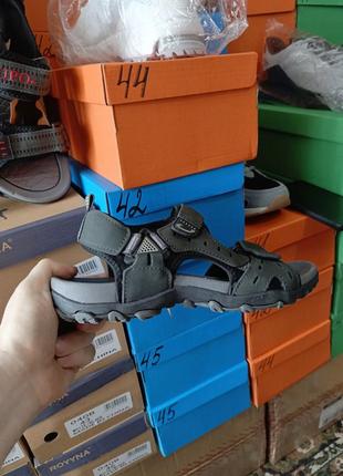 Сандалии supo натур. кожа (нубук)