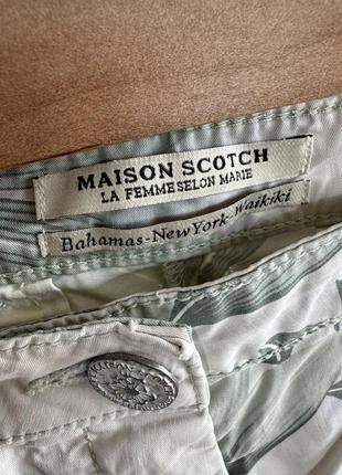 Женские легкие хлопковые брюки madison scotch2 фото