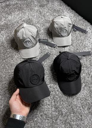 Нові кепки stone island nylon