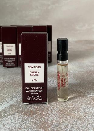 Tom ford - 🍒 cherry smoke eau de parfum fragrance 🍒 - череда смога парфюм, 2 ml