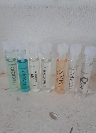 Набор пробников мужских парфюмированных вод фармаси фармасса farmasi