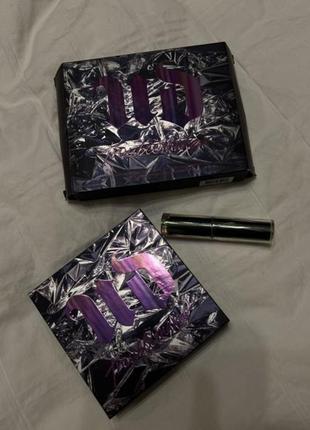 Палетка теней и туш urban decay оригинал