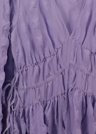 Воздушное платье asos сиреневого цвета6 фото