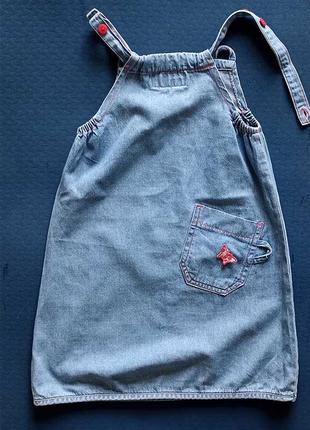Сарафан джинсовий літній на зріст 122 см 7 років