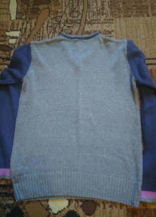 Стильный свитер на подростка 11-12 лет3 фото