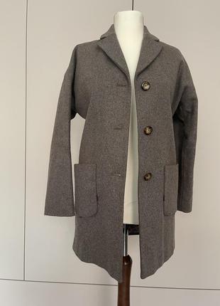 Пальто для дівчинки, lener cordier, р. 158, вовна.2 фото