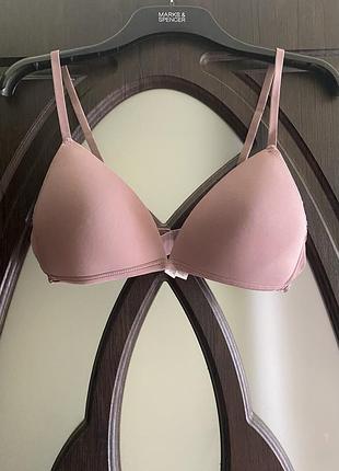 Шикарный, базовый, бюстгальтер, сиреневого цвета, без косточек, от бренда: primark🌸