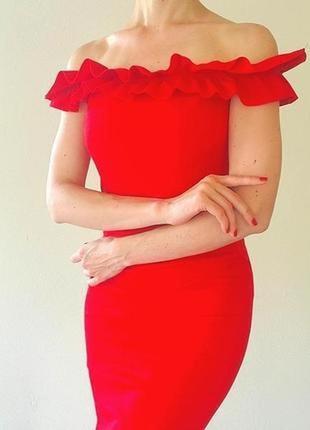 Привлекательное платье по фигуре успешного испанского бренда zara. новое, с биркой2 фото