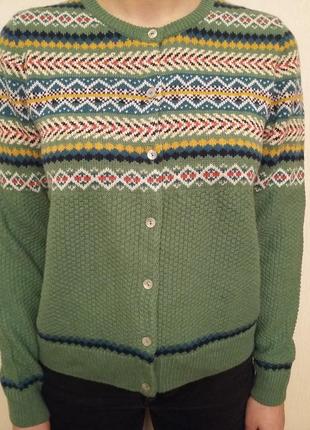 Зеленый джемпер бренд country rose