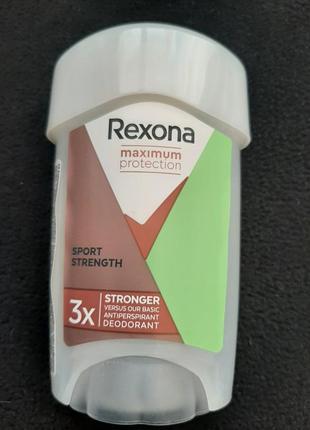 Кремовый дезодорант-антиперспирант rexona maximum protection6 фото