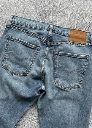 Очень крутые, оригинальные джинсы levis 512 premium blue8 фото