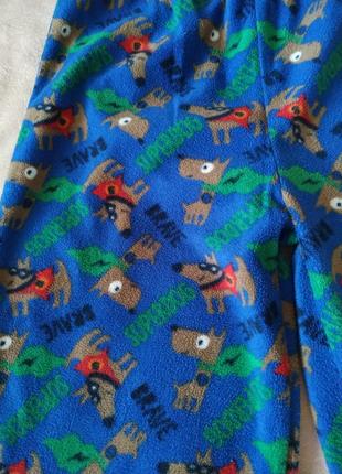 Пижамные флисовые штаны 11-12 лет2 фото