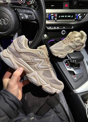 Очень крутой цвет!!! крутезные кроссовки new balance 9060 beige brown