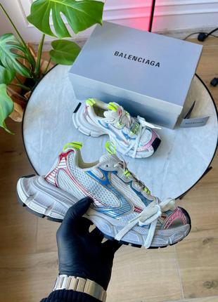 Женские кроссовки в стиле баленсиага balenciaga 3xl dirty white multicolor