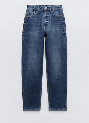 Джинси zara mom-fit-jeans3 фото