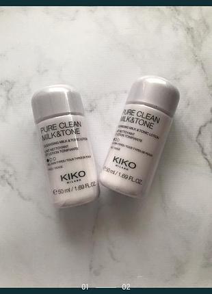 Молочко-тонік kiko milano