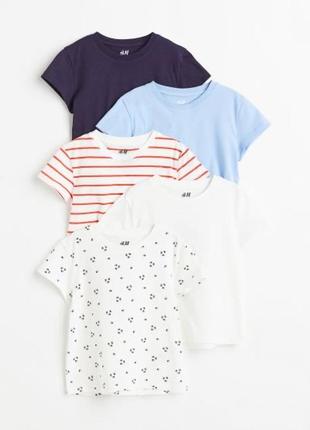 Футболка топ майка h&m на девочку 2-4-6 лет 98/104 и 110/116 см hm1 фото