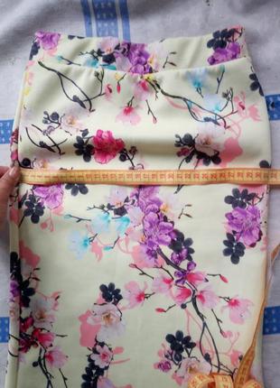 River island юбка с цветочным принтом для девочки (7-8роков)8 фото