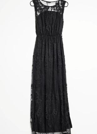 Шикарное кружевное платье 48-50 размер1 фото