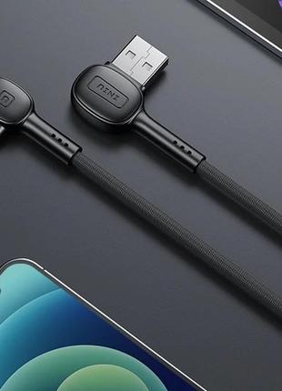 Зарядный кабель usb type c iniu 3.1a, 2 м, qc 3.0 быстрая зарядка, к телефону, мобильному