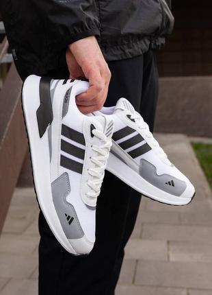 Мужские кроссовки адидас adidas running white3 фото