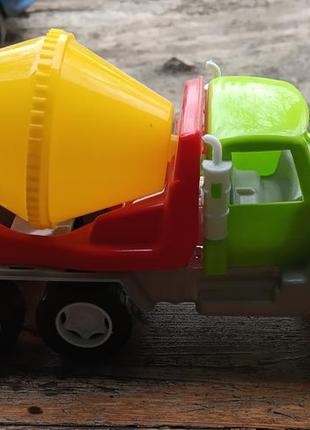 Машинка бетономішалка , дитячі іграшки2 фото