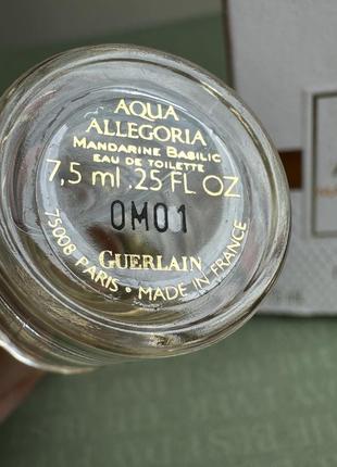 Aqua allegoria mandarine basilic туалетная вода оригинал миниатюра9 фото