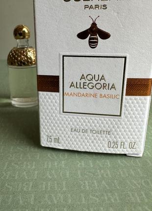 Aqua allegoria mandarine basilic туалетная вода оригинал миниатюра8 фото