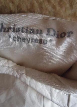 Кожаные перчатки christian dior6 фото