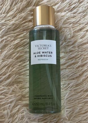 Спрей victoria’s secret  aloe water & hibiscus