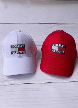 Бейсболка женская, мужская кепка, кепка, красная, белая, летняя, демисезонная кепка, с логотипом4 фото