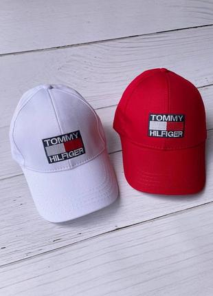 Бейсболка женская, мужская кепка, кепка, красная, белая, летняя, демисезонная кепка, с логотипом3 фото