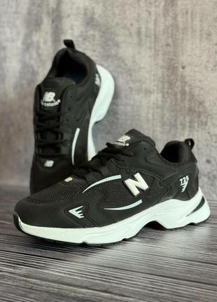 Чоловічі кросівки new balance 725 black white3 фото