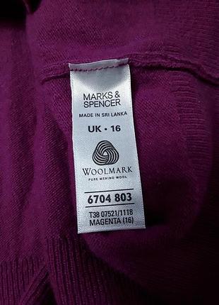 Шерстяной кардиган marks and spencer 7