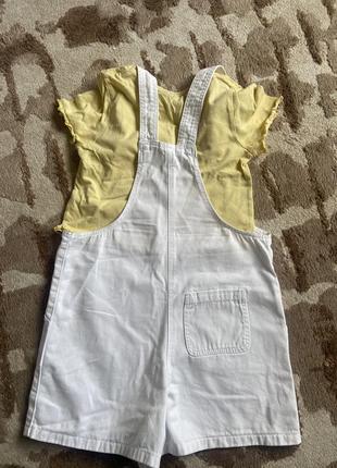 Джинсовый комбинезон h&amp;m 2