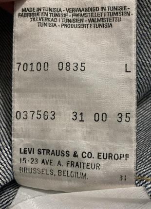 Джинсова куртка levi’s2 фото