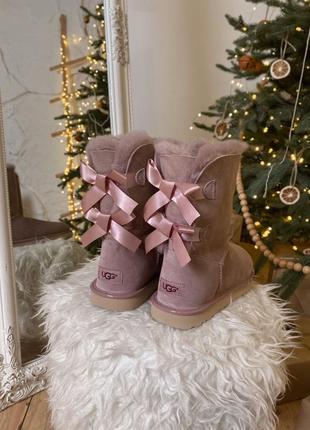 Ugg bailey bow угги с бантиками3 фото