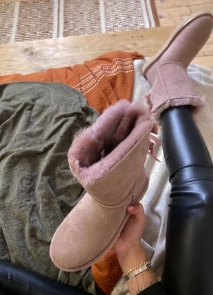 Ugg bailey bow угги с бантиками7 фото