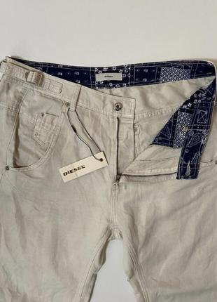 Лён мужские штаны брюки льна льняные l xl 31 льон летние дизель diesel4 фото