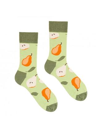 Високі шкарпетки pyrus від sammy icon з яблуком і грушею2 фото