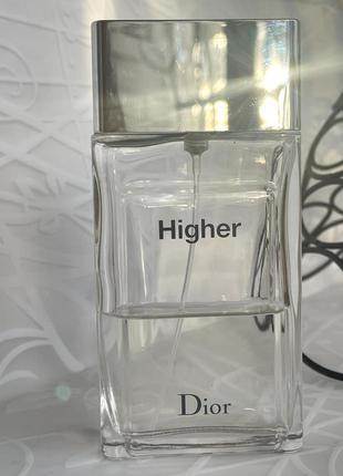 Оригінал! 🧚‍♀️higher від dior -парфум для чоловіків. стародел.👉🏻залишок 40/100