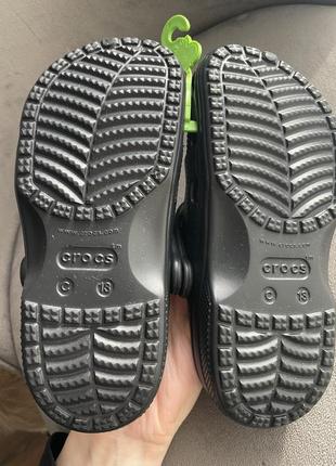 Crocs черные 31-324 фото