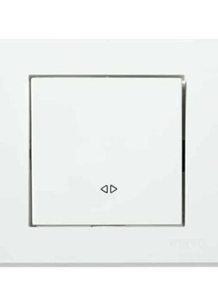 Вимикач реверсивний білий grano