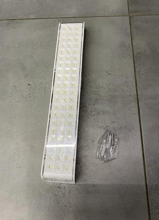 Led светильник аккумуляторный panther pt-3002, 1800 мач, зарядка от 220 в, 60 led,...